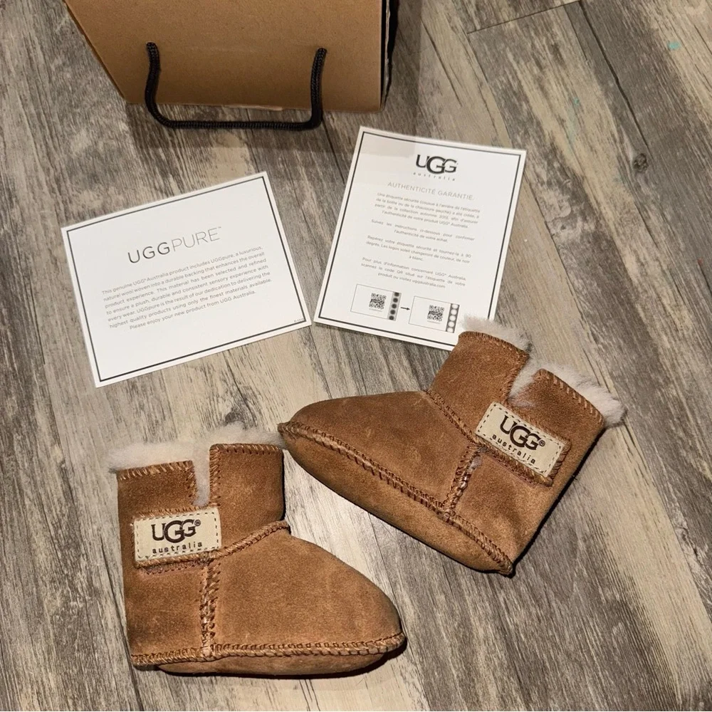 UGG Tan Infant Booties